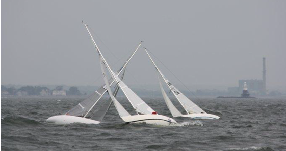 88 boats on the starting line 2005 Worlds